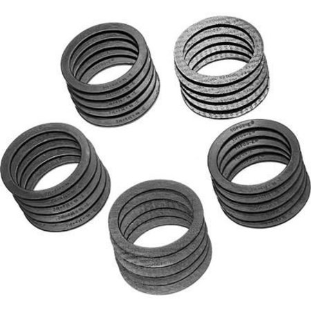 MEILNER MECHANICAL SALES TOPOG-E Series 180 Handhole Gasket, 3in x 4in x 5/8in, Black Rubber, Elliptical, 25 Pack T180-3X4X5/8E-PK25